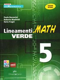 LINEAMENTI MATH 5 VERDE