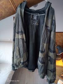 Volcom Camo WindBreaker Giacca a Vento L