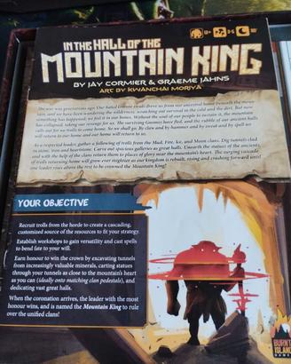 In the hall of the Mountain King - gioco da tavolo