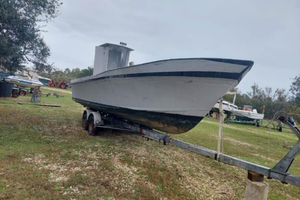 Barca da pesca senza licenza/stampo.in resina