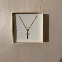 Collana con crocifisso d oro