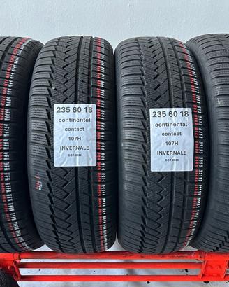 4 gomme 235 60 18 CONTINENTAL INVERNALE