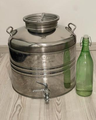 Giara Sansone 30L inox 18/10 con rubinetto