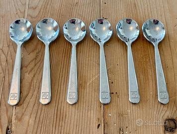 6 cucchiaini Illy da caffè 