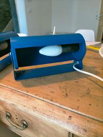 applique anni 80 vintage di Ikea Lod.V413,blu,in p