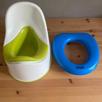 Vasino LOCKIG Ikea e riduttore WC morbido Poupy