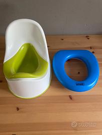 Vasino LOCKIG Ikea e riduttore WC morbido Poupy