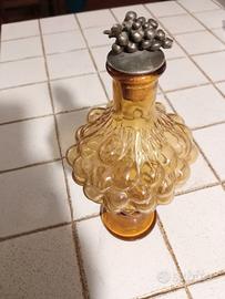BOTTIGLIA DECANTER GOFFRATO UVA AMBRA