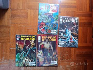 Age of Heoroes #1 Wex, 3, 4 Image + #1 Halloween