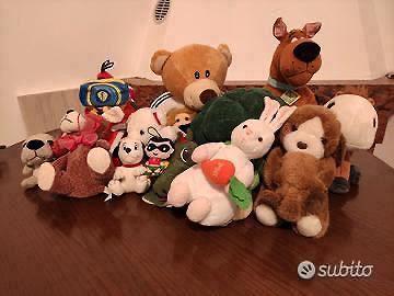Simpatici Peluches assortiti