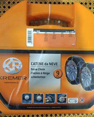 Catene da neve KREMER 9mm gruppo 8