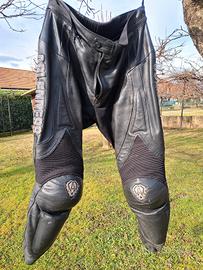 Pantaloni Moto Arlenness in vera pelle
