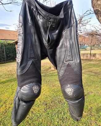 Pantaloni Moto Arlenness in vera pelle