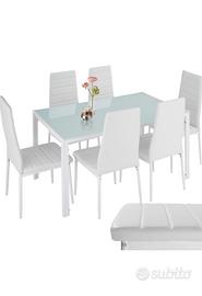 Set tavolo e sedie da cucina