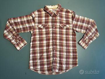 Camicia Hilfiger Denim Uomo XL - Manica Lunga Quad