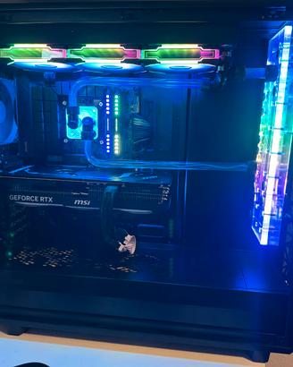 Pc gaming i9 13900K custom loop