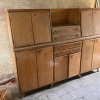 Grande buffet fatto da falegname anno 60/70