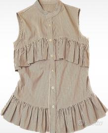 Camicia smanicata a gilet