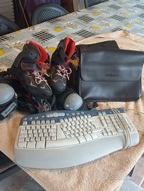 Roller Borsello Tastiera Scarpe Motozappa