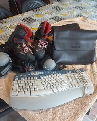 Roller Borsello Tastiera Scarpe Motozappa
