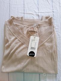 maglietta beige Falconeri xs 