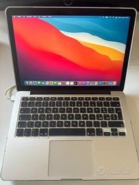 MacBook Pro 13" (Late-2013) Mod.A1502  16ram 256gb