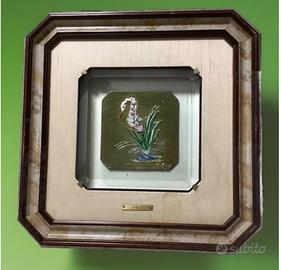 SALVADOR DALI “ Florals Water-Hybiscus Swan “ 1987