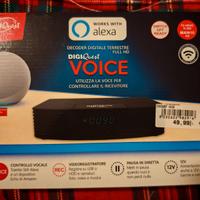 DIGIQUEST VOICE Decoder terrestre con skill Alexa