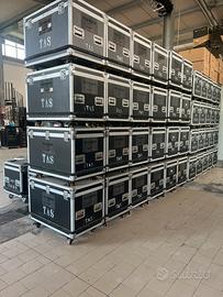 Fly Case  Bauli professionali con ruote