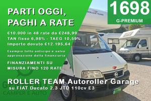 CAMPER ROLLER TEAM DUCATO MANSARDATO 6 POSTI LETTO