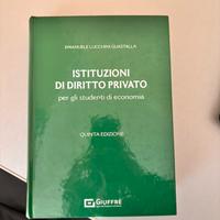 Manuale Diritto Privato per economia- Guastalla