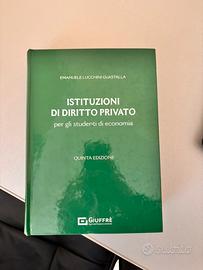 Manuale Diritto Privato per economia- Guastalla