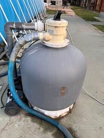 Pompa e filtro piscina
