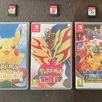 Giochi pokémon nintendo switch