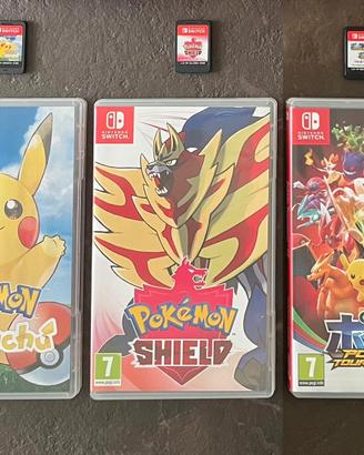 Giochi pokémon nintendo switch