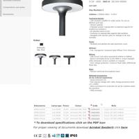 N. 8 Lampioni mareco 1068282s   57,2 w  4000k