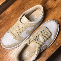 Nike Dunk Beige y Blanco