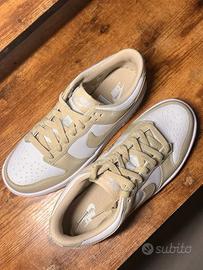 Nike Dunk Beige y Blanco