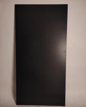 Tavola truciolato 100x200 formica nero opaco