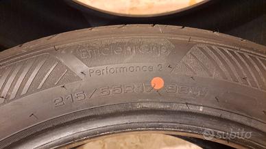 pneumatici nuovi 215 55 17 98 w goodyear 