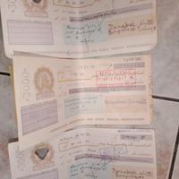 assegni cambiale lire 1990