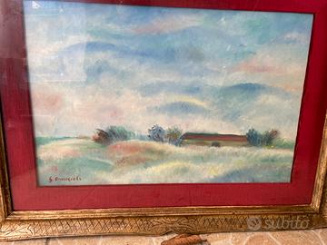 Quadro ad olio di Omiccioli