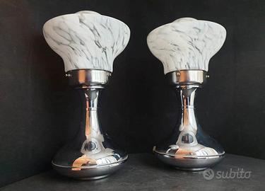 COPPIA DI LAMPADE DA TAVOLO ANNI ‘70