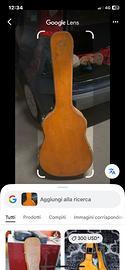 CUSTODIA RIGIDA VINTAGE CHITARRA CLASSICA