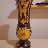 vaso in legno