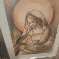 Opera sacra"Madonna con Bambino" di BorellaG.M