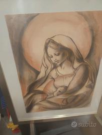 Opera sacra"Madonna con Bambino" di BorellaG.M