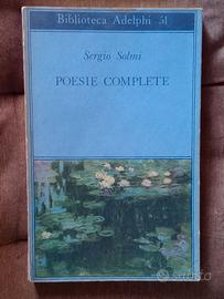POESIE COMPLETE, Sergio Solmi - Adelphi