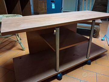 Mobile porta TV con rotelle