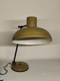 Lampada in metallo Vintage verde militare